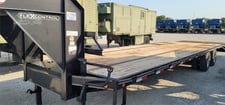 Elite Trailers Inc, 32' flatbed trailer, tandem rear axels, 2020