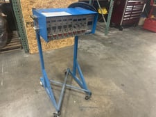 Model #MFP-8G, 8-Zone hot runner controller with stand