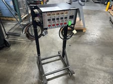 Model #MF5, 5-zone hot runner controller with cables