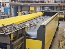 Magnapower #Ballistic, 60" separator with vibratory feeder