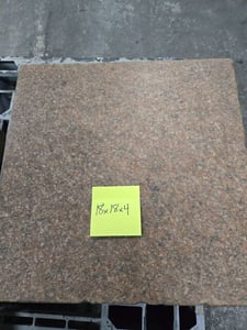 18" x 18" x 4" Starrett, crystal pink granite surface inspection plate grade A (B4379)