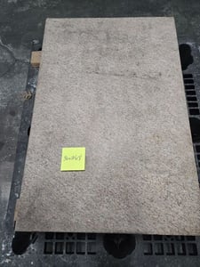 24" x 36" x 8" Starrett, master pink granite surface plate grade A (B2797)