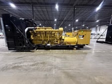 2500 KW Caterpillar #3516C-HD, diesel generator,