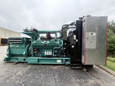 2250 KW Cummins #DQKH-7234191, diesel generator set, open skid mounted, Avtron resistive load bank, 45 gal