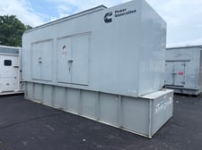750 KW Cummins #DQCB-H120378998, standby diesel generator set, 120/208 Volts, QSK23-G7-NR2 engine, EPA Tier