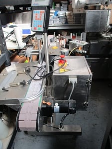 CVC Technologies #330II, automatic labeling system, pressure sensitive labeler