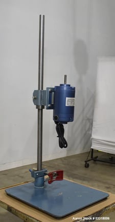 1 HP Dantco #RCM-100, Bench Top Lab Mixer, 3/4" diameter x 12" long shaft, Series 503, Stand Mounted, RCM-100