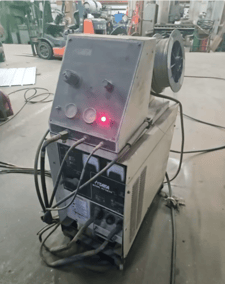 Tafa #30-8B35, Thermal Arc Specialties spray power unit, w/ controls for spray air, wire feed, gun controls