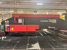 33 Ton, Amada #Vipros-358-King, turret punch, 58 station, 4 automatic index, Fanuc 18-P, 50" x157.5" sheet