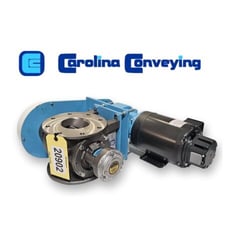 4" Carolina Conveyor #RVC, Stainless Steel rotary airlock valve