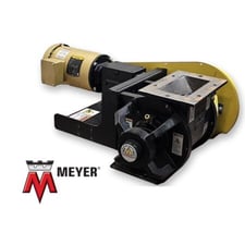 8" WM. width Meyer #HDX, rotary airlock feeder, 1 HP