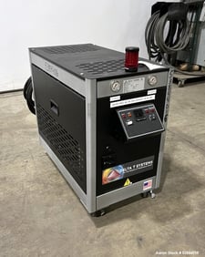 9 KW Delta T Systems #ESW-90C, Water Temperature Control Unit, 208V, 3/4 HP, 32-230°F, 25 A FLA, on casters