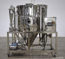 Toption #TP-S50, Mini Spray Dryer, Stainless Steel, 40" diameter, 42" straight side, 36" long cone