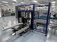 Lantech #C-2000, case erector and bottom taper, 8-25 CPM, 17-3/4" width x 24-1/2" L x 25-5/8" H case max
