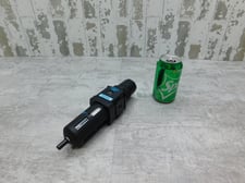 3/8" Dixon Wilkerson #B18-03A, Filter Regulator, 158 scfm, 3/8" port, 150 psig, -13 F to 125°F Temp, New