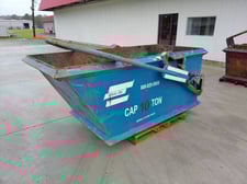 Extra Heavy Duty Crane Dump Hopper, 101" L x 46.5" width x 44" H Bucket, 1/2" thick material