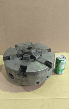 12" Kalamazoo #5127, KCM 6-Jaw Self-Centering Scroll Lathe Chuck