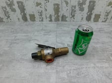 1/2" x 3/4" Rockwood Swendeman #RXSO, Safety Relief Valve, 376 CFM, 0.75" Seat diameter, 2003