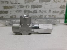 Texsteam #TA-5851, Calibrated Metering Valve, for Chemical Injection Pump, 0.08, New