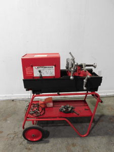 Rothenberger Collins #22A, Pipe Threading Machine, w/(2) Snap-O-Matic Die Heads, for