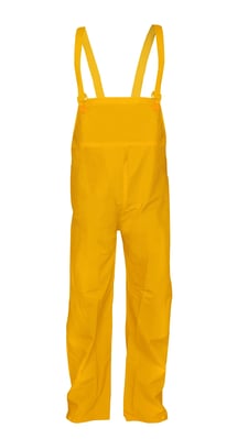 Ironwear, 3-Piece Rain Suit, .35mm PVC/Polyester, Size M, 32" long Jacket, Flame Retardant, new (5 available)