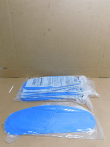 Clemco #04367, Helmet Safety Lens, for Apollo 600 HP & 60 HP Helmets Sandblasting Hood, 15 Qty., New