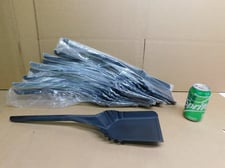 Behrens, Black Painted Coal Shovel, Steel Type, 12 Qty., 30 gauge, 11" Handle, 1" width x 6.5" L Bade, New