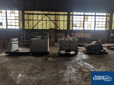 Littleford #FKM-600D, Stainless Steel Mixer, 12.9 cu.ft., jacketed chamber 75 psi @ 320&deg;F, main drive