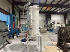 Adaptive Engineering & Fabrication(Entek), Filter Receiver, 30" diameter, 60" straight side, 20" cone, 3"