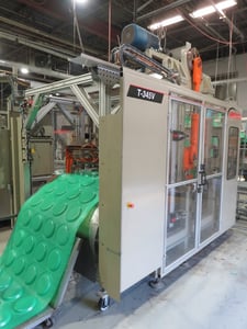 30 Ton, Brown #T-345V, High Speed Vertical Trim Press, 145 SPM, 53" width, 30 HP, Panelview+ Control, w/ 2