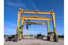 Marathon Letourneau #ST-100 Letro-port 50 ton capacity, spreader, 50' W x 29' Deep, 1983