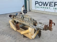 385 GPM @ 2800' TDH, Ingersoll-Rand #3x8DA-9, horizontal multi-stage centrifugal pump