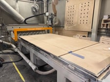 Biesse #Rover-J1530, CNC Router, 5' x 10' table, 13.5 HP, 6 ATC, 24000 RPM, 121" X, 62" Y, 7.8" Z, 2016