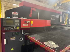 33 Ton, Amada #Vipros-368-King-II, Turret Punch, 58 station, 4 automatic index, Fanuc Series 18-P, 1999