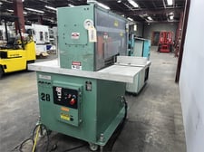 RDN #C420, Cross Cut Saw, 14" diameter blade, 42" centerline, product & length counter, 460 V., 2006