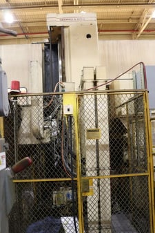 6" Giddings & Lewis #G60-TX, horizontal boring mill, 144" x 103" airlift table, 120" X, 120" Y, 120" Z, 36"