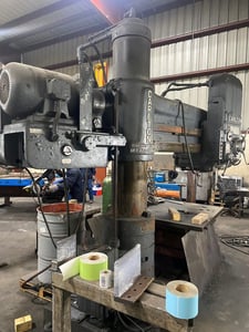 6' -15" Carlton #3A, radial arm drill, #5MT
