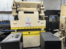60 Ton, Cincinnati #60CBIIx4', hydraulic press brake w/2-Axis CNC back gauge, 6' overall, 54" between housing