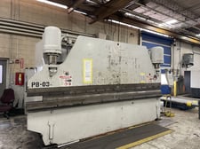 165 Ton, Pacific #J165-14, CNC press brake, 15' overall, 149" between housing, 10" stroke, 30 HP