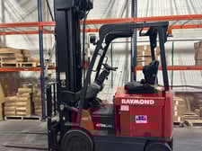 4000 lb. Raymond #4750C40S, 4-stage mast, low hours, 2018