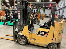 8000 lb. Caterpillar #GC40KSTR, LPG forklift with side shift, 3-stage masrt, 2019