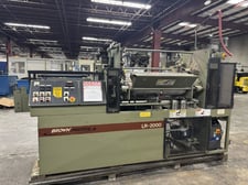 Brown #LR-2000, Lip Roller, 4" thread, 32" oven, 2 zone, 5 HP, 480 V., AEC Trutemp Mini TCU, 2006