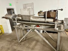 Hycor Hypress #HP1020, ram dewatering p, 10" diameter, Stainless Steel