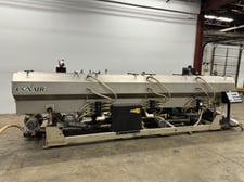 Conair #MSBHI-16-12, Vacuum Sizing Tank, 22" width x 20" H x 16' L, 14" opening, 12 port vacuum, 2.5/7.5/7.5