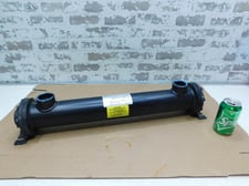 Thermal Transfer #EKS-724, Water Cooled Oil Cooler, One Pass, 60/24 GPM, 500 psi Oil, 150 psi Water, 250 F
