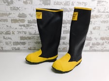 Ironwear, Steel Toe Boots, Style 9280, Size 8, 17" H Rubber Metatarsal Boot, Waterproof, 3 Pair available
