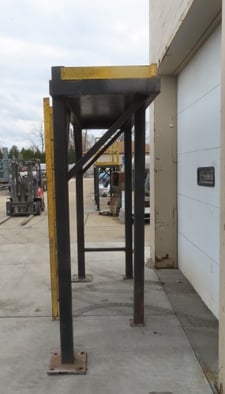 Catwalk, 32" W x 96" L, no railing, includes toe kick plate, with ladder