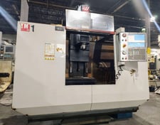 Haas #TM-1 CNC Vertical Mill, 30" X, 12" Y, 16" Z, 4000 RPM, 7.5 HP, Cat 40, 4th Axis ready