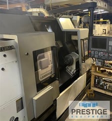 Okuma #LB-3000EX-II-MYW800, OSP-P300LA, Big Bore, Y-Axis, C-Axis, high Press Coolant, Main/Sub Spindle, 2016