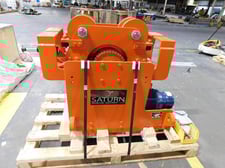 15 Ton, Saturn Overhead Equipment hoist, 15 FPM, serial #2001231/22